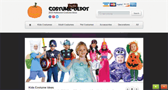 Desktop Screenshot of costume-depot.com